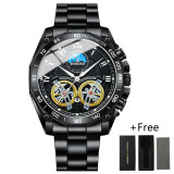 Men Watch Fashion Business Luxury Men's Sport Watches Waterproof Luminous Mens Quartz Wristwatch