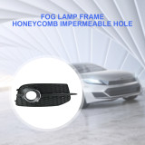 Lower Fog Lamp Frame Honeycomb Impermeable Hole Front Fog Lamp Frame Cover Trim Black Plastic for Frame Accessories for AUDI Q3