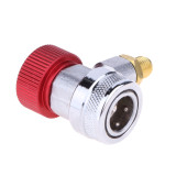 R134A Car A/C Air Conditioner Quick Coupler Connector Adapters H/L Manifold Connector Air Conditioning Refrigerant Adjustable