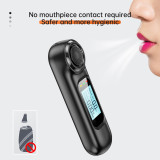 2/1PCS Alcohol Tester Rechargeable Non-Contact Breathalyzer Inspector Portable Breath Alcohol Tester Professional Alcoholtester
