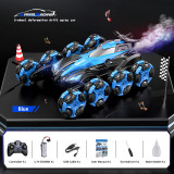 RC Car Toy Eight Wheels Spray Twisting Stunt Drift Car Remote Controlled Cars RC Toy for Children Adults Watch Remote Control
