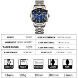 Luxury Men Watch High Quality Waterproof Luminous Men's Wristwatch Date Week Man Quartz Watch