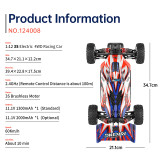 WLtoys 124008 60KM/H 1:12 4WD RC Car Professional Racing Car Brushless Electric High Speed Off-Road Drift Remote Control Toys