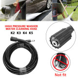 6-15M High Pressure Washer Hose Pipe Car Wash Water Cleaning Extension Hose Water Hose For Karcher K2 K3 K4 K5 Pressure Cleaner