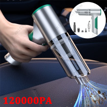120000PA Car Vacuum Cleaner Wireless 120W Powerful Cleaning Machine Handheld Strong Suction Vacuum Cleaner Home & Car Dual Use