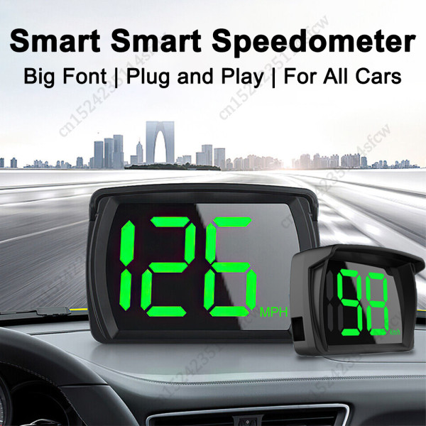 Car HUD Speedometer Head Up Display Auto Digital GPS Speedometer Head-up Display For All Cars KMH MPH Car Interior Accessories