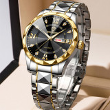 Luxury Men Watch High Quality Waterproof Luminous Men's Wristwatch Date Week Man Watches Quartz Clocks