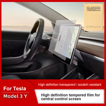 For Tesla Model 3 Y X S 2017-2023 Center Control Touchscreen Car Navigation HD Protective Film Tempered Glass Screen Protector