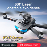 M8 Pro GPS Rc Drone with 6K HD Dual Camera Professional Photography Obstacle Avoidance Brushless Helicopter Foldable Quadcopter