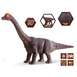 RC Dinosaur For Children Electronic Walking Dinosaur Toys With Light Remote Control Animal Kids Birthday Gift Ankylosaurus