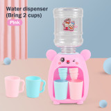 Mini Water Dispenser Kis Toy Cute House Toys Simulation Drinking Fountain Fun Childern Gift Can Be Used for Home Decoration