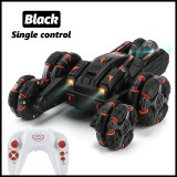 Rc Stunt Car Drift 2.4G 5 Arms Double Sided Flips 360 Rotating Vehicles Gesture Induction Twisting Off-Road Vehicle