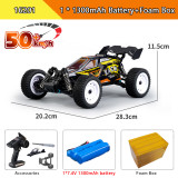16102 1:16 50KM/H 4WD RC Car With LED Light Remote Control Cars High Speed Drift Monster Truck for Kids vs Wltoys 144001 Toy