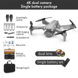 GT2  Rc Drone HD 4K Dual Camera Aerial Photography Quadcopter Folding Long Endurance Cross-border Remote Control Aircraft New