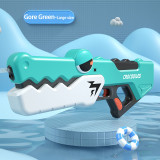 Electric Water Gun Kids Toy Large Size Automatic Soaker Crocodile Automatic Blaster Summer Outdoor Party Games Childern Gift