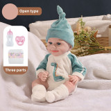 33Cm Doll Toys for Kids Adult Emulates Realistic Baby Vinyl Doll Children Gift Sleeping Finished Painted Babe Lifelike
