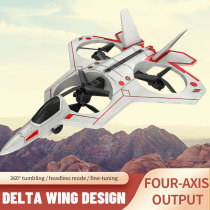 Rc Plane Aircraft Quadcopter Glider Jet Collision-Resistant Airplane with Lights Smooth Flying Remote Control Drone Model