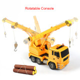 Double E E516 1/20 Engineering Crane E516-002 Simulation Remote Control Children's Toy Engineering Vehicl