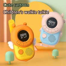Walkie Talkie 2Pcs Set for Children Cute Portable Walkie Talkie Phone Outdoor Interactive Educational Toys 3Km Wireless Call
