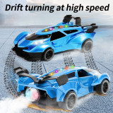 Spray RC Car Toys for Boys Remote Control Cars High-Speed Radio Controlled Drift Car with Lights and Sound Racing Childern Gift