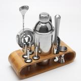 12pcs/set Stainless Steel Liquor Red Wine Cocktail Shaker Mixer Wine Martini Shaker for Bartender Drink Party Bar Tools
