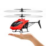 Rc Plane Gesture Sensing 2Ch Aircraft Helicopter Induction Interaction Electric Rc Flying Toy Flashing Light Flying Toy Kids Toy
