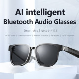 New Smart bluetooth Glasses Men Women Wireless headphones Music Glasses UV-isolated Sunglasses Eyewear