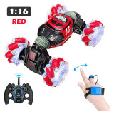 Remote Control Stunt Car Gesture Sensing Drift Trcuk Rc Climbing Vehicle with Light and Music Rotating Off-Road Toy Car Gift