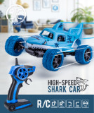 1:32 Remote Control Car for Kids Rc Shark Car Outdoor Games Racing Toys Animal Climbing Vehicle Parent-Child Interactive Toys