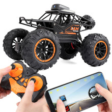 1/18 Rc Car Hd Camera App Control Wifi Crawler All Terrain 4X4 Off Road Vehicle Electric Trucks Toys for Boys Climbing Car