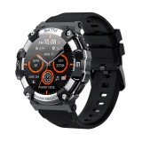 Smart Watche P666 for Men Bluetooth1.39'' HD Outdoor Rugged Tactical Smartwatch Heart Rate Monitor Sleep Tracker Fitness Tracker
