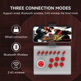 Y01 Arcade Game Rocker Controller Bluetooth Wireless Joystick 2.4G for PC Android IOS Mobile Phone Switch TV PS3 PS4