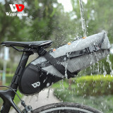 WEST BIKING Bicycle Saddle Bag Waterproof Tools Storage Pannier Rear Seat Tail Bag Large Capacity MTB Road Bike Cycling Tail Bag
