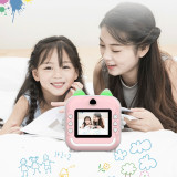 Kids Digital Photo Camera 2.4inch IPS Screen Child Camera Instant Print Video Recording Take Pictures Girl Boy Birthday Gift