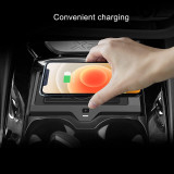 Car Wireless Charger 10W Car Wireless Charging Stand Automatic Switch On/Off Accessories for BMW X3 G01 2018-2022 X4 2019-2022