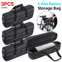 WEST BIKING E-Bike Battery Storage Bag Waterproof Large Capacity Mountain Bike Battery Storage Bag for Electric Bicycle Battery
