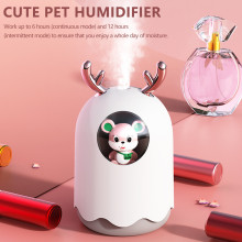 USB Air Humidifier Cute Animal 300ml Air Humidifier Purifier Large Capacity Aromatherapy Humidifier Diffuser for Office Bedroom