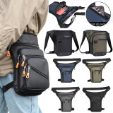 Motorcycle BagWaterproof Drop Leg Side Bag Outdoor Cycling Riding Mobile Phone Purse Leggings Thigh Bag Belt Fanny Pack Bags