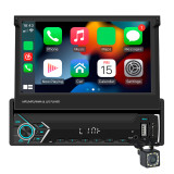 7 Inch Carplay Android Auto Stereo Radio AUX/USB/SD Car MP5 Player Bluetooth-compatible Steering Wheel Learning for All Vehicles