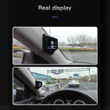 HUD OBD2+GPS On-board Computer Head up Display Car tachometer Turbo Oil Pressure Water Temp GPS Speedometer For Gasoline Car