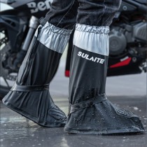 Rain Boots Motorcycle Boots Waterproof Shoe Covers for Men Women Bicycle Scooter Cycling Motorcyclist Accessories