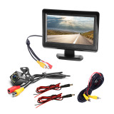 4.3  TFT LCD Car Rear View Camera Reverse Camera Car Monitor Digital Color Night Vision Reversing Parking Auto Accessories