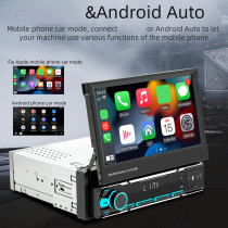7 Inch Car Stereo Radio Bluetooth-compatible Wireless Carplay Android Auto Car MP5 Player Mirrorlink Audio Radio HD Touch Screen