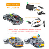 Wireless Module Adapter Receiver Transmitter 2.4Ghz for Vehicle Backup Camera Front Car Camera