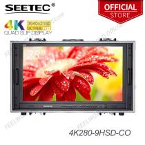 SEETEC 4K280-9HSD-CO 4K Monitor 28  3840x2160 Ultra-HD Resolution Carry-on Broadcast LCD Monitor with Suitcase Monitoring Studio