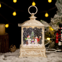 Christmas Decorations Christmas Crystal Ball Music Box Crystal Light Gift Ornament