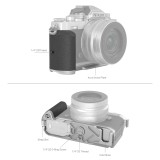 SmallRig L Shape Camera Cage Rig Grip For Nikon Z FC Camera 1/4 Threaded Hole Side Handle Camera Shoulder Strap Accessories 3480
