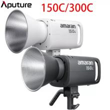 Aputure Amaran 150C,300C RGBWW Studio LED Video light 2500K-7500K Photography Lighting for Live Streaming Photo Video Recording