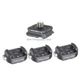 FALCAM F22 Quick Release Plate Clamp DSLR Gopro Camera Tripod Adapter Mount Plate Board Quick Switch Kit Accessories Adapter