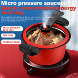 Pressure Cooker 3.5L Soup Meat Pot Rice Cooker Gas Stove Micro Pressure Cooker Stew Pot Non-Stick Cooking Pots Kitchenware